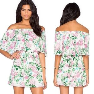 Show me your mumu off the shoulder dress